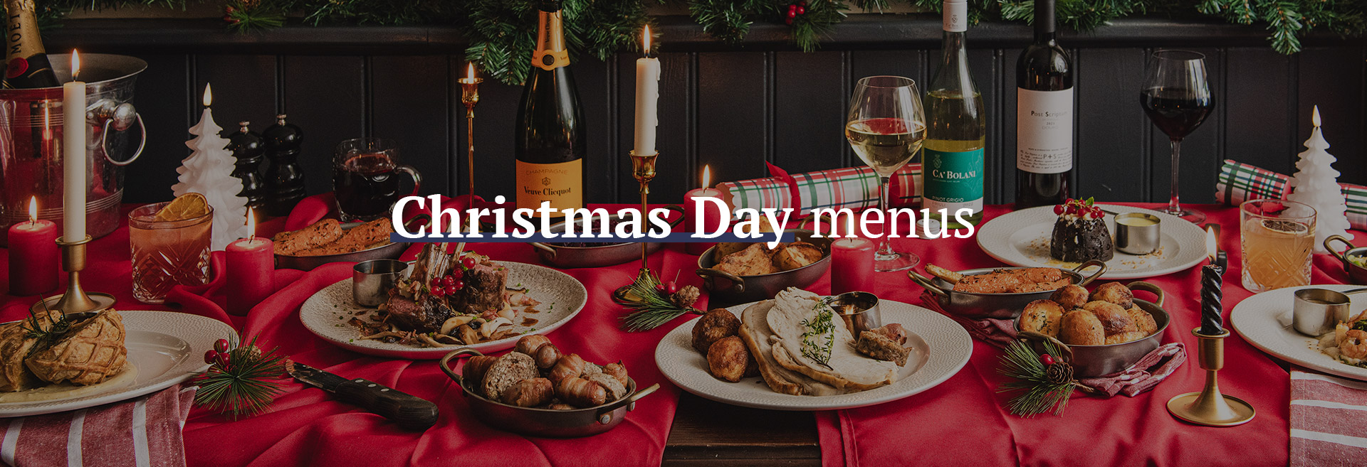 Christmas Day Menu at The Gipsy Moth